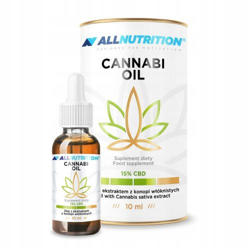  ALLNUTRITION CBD konopljino olje 15% 10ml konopljino olje