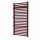 Vodni kopalniški radiator Komex 462 W 430 x 1150 mm črn