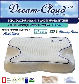 Ortopedska spalna blazina Dream-Cloud DCCPAP1 34 x 54 cm