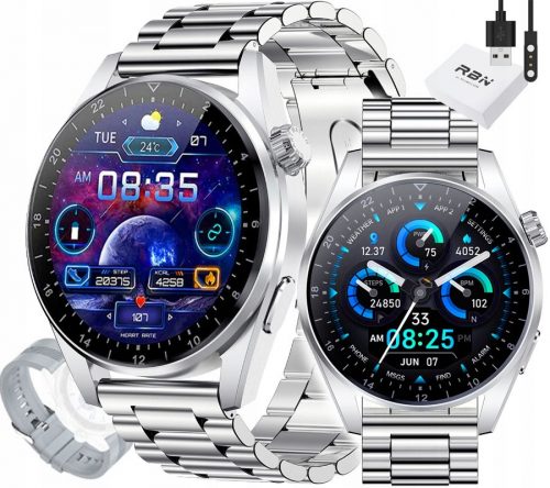  SMARTWATCH Moška ura Rubicon CALLS STEPS SMS POLISH MENU SPORT SMART