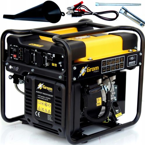  Prenosni enofazni generator Grom Polska 4400 W bencin