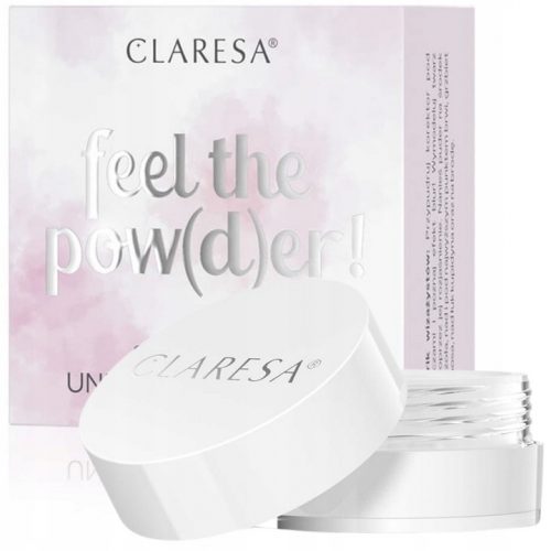  CLARESA FEEL THE POW(D)ER puder v prahu za oči 01 BEL