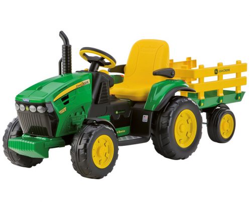  TRAKTOR PEG PEREGO JOHN DEERE Z AKUMULATORJEM 12V