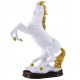 Okraski iz smole Junma Figurica HORSE White A261