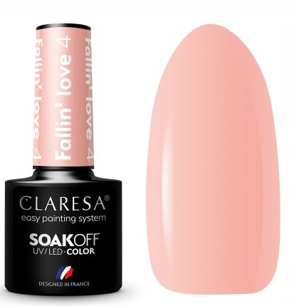  CLARESA UV/LED HYBRID POLISH FALLIN' LOVE 4 HYBRID