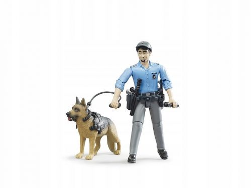  Figurica Bruder policist s psom 62150