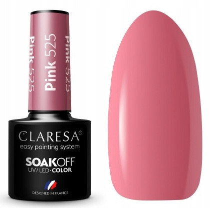  Claresa 525 Pink 5 ml hibridni lak