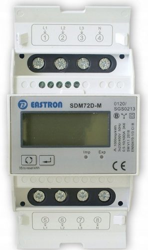  Trofazni števec električne energije Eastron SDM72D-M