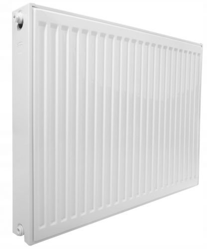  Invena 842 W jekleni panelni radiator, bel, 500 x 550 x 49 mm - stranski priključek