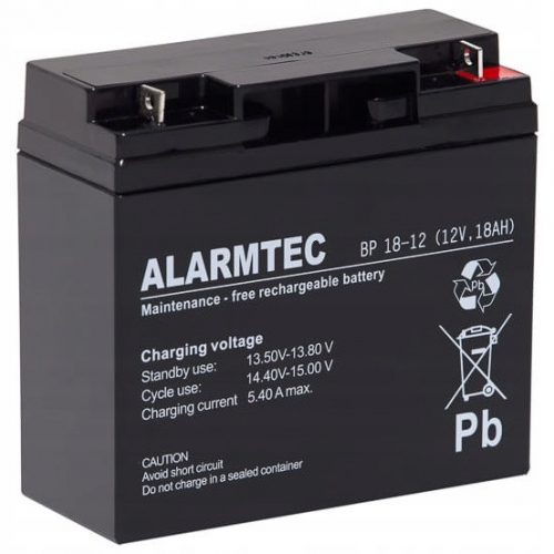 AKUMULATOR ALARMTEC BP 18 Ah 12 V 18-12