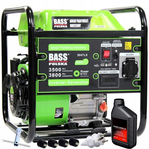  Prenosni enofazni agregat Bass 3800 W bencin