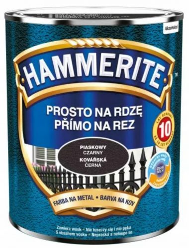  Barva proti rji Hammerite 5686259 črna 2,5 l