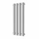  Vertikalni radiator Rene 60 x 24 bel, majhen, za kuhinjo ali kopalnico