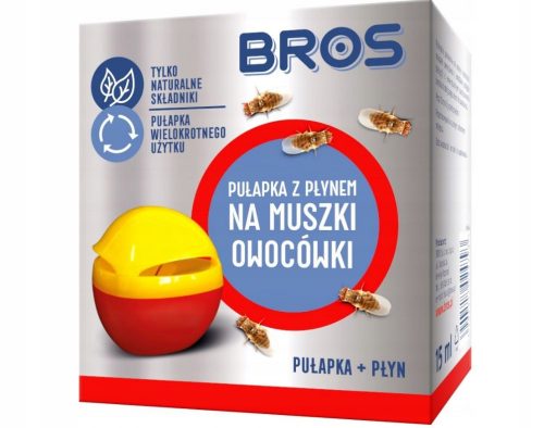  Past s tekočino za vinske mušice Bros 15 ml