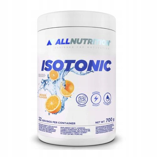  ALLNUTRITION ISOTONIC 700g ORANŽNA HIDRATACIJA OGLJIKOVI HIDRATI ELEKTROLITI