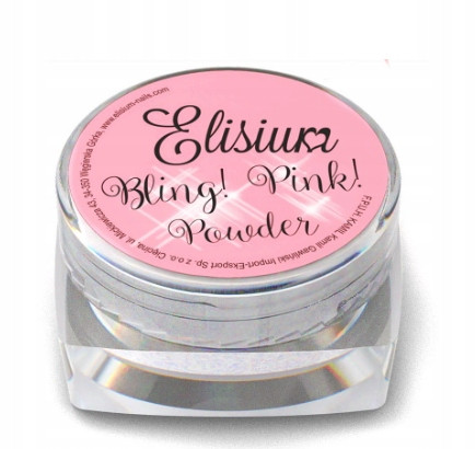  ELISIUM NAIL POWDER ROZA BLING POWDER