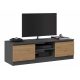  TV OMARA 120 CM MIZA ANTRACIT, ARTISAN HRAST