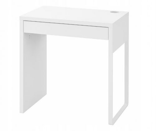  Ikea micke pravokotna pisalna miza 73 x 50 x 75 cm bela