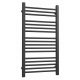 Vodni kopalniški radiator Term 333 W 550 x 720 mm črn