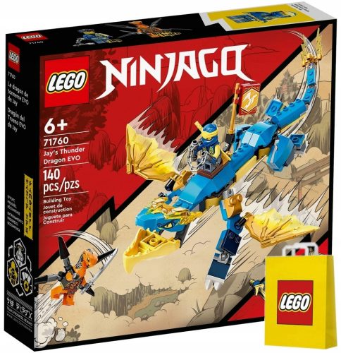  LEGO Ninjago Jay's Thunder Dragon EVO 71760 + LEGO papirnata vrečka