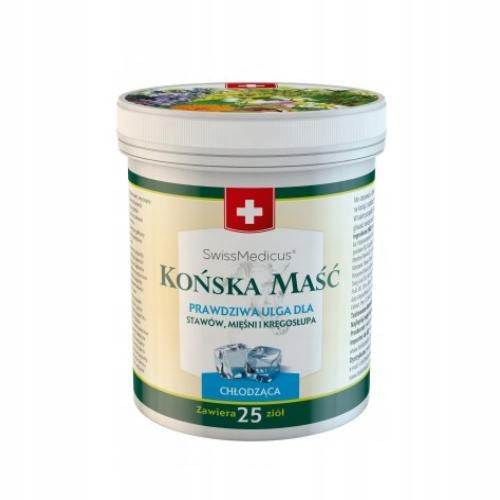  Herbamedicus mazilo za mišično-skeletne bolečine SwissMedicus konjsko hladilno mazilo 250 ml 250 ml 300 g