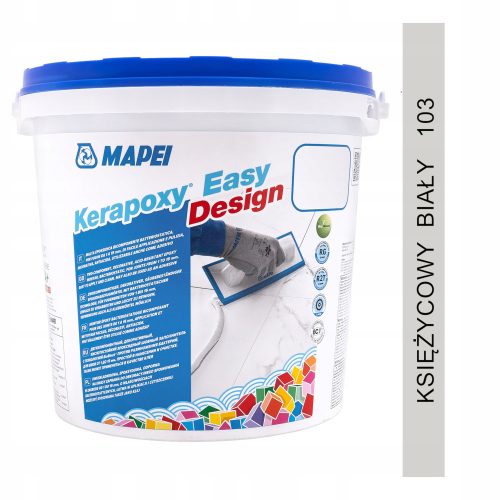 Mapei bela 103 epoksi fugirna masa lunarno bela 3 kg