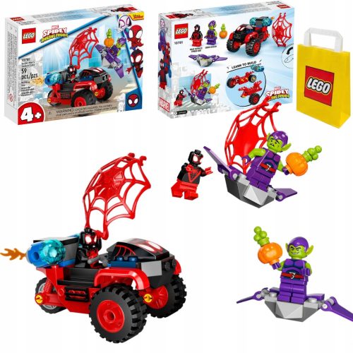  LEGO Super Heroes 10781 Spider-Manov tehno-tricikel + LEGO 6315794 VP PAPIRNA VREČKA VELIKA 45X48X17 TE