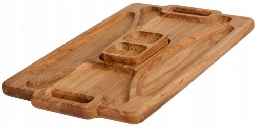  Sirna plošča OAK BOARD za narezke in XXL prigrizke