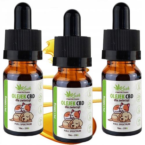  CBD olje za pse in mačke FULL SPECTRUM 5% | 3x10ml