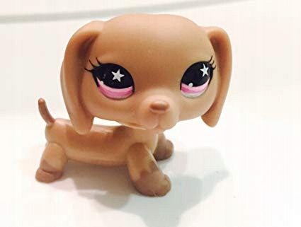  LPS Dachshund Littlest Pet Shop figurica Dog Dog