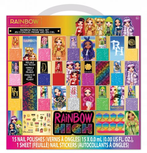  Set za poslikavo nohtov Townley Girl Rainbow High