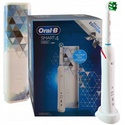  Oral-B Smart 4 4500 električna zobna ščetka, bela