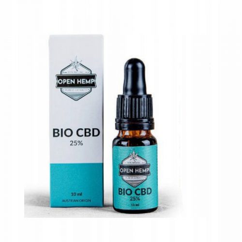  CBD konopljino olje 25% Open Hemp BIO CBD olje 25% 10 ml