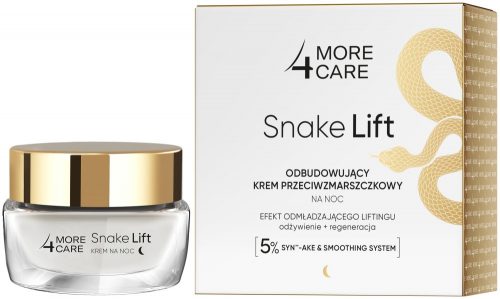  Dnevna krema za obraz proti staranju More4Care Snake Lift 50 ml