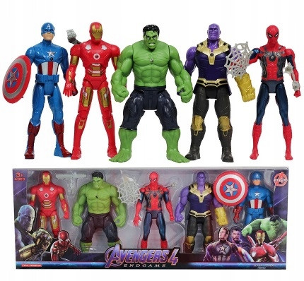  Figurice Marvel Avengers End Game