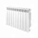 Diamantni aluminijasti radiator 1526 W bel 800 x 578 x 95 mm - stranski priključek