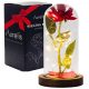  Aurelis Eternal Rose in Glass Glowing LED VALENTINOVO PREMIUM DARILO