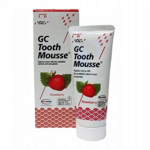  TOOTH MOUSSE Strawberry 40G remineralizacija sklenine