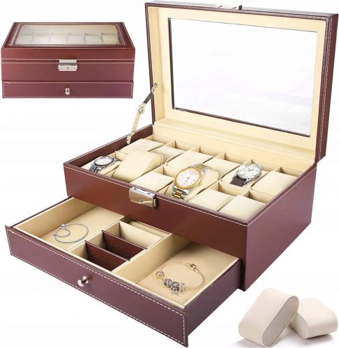  BOX CASE ORGANIZER WATCH BOX 12 kos G25