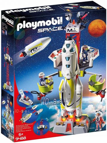  Playmobil Space Vesoljska raketa z rampo 9488