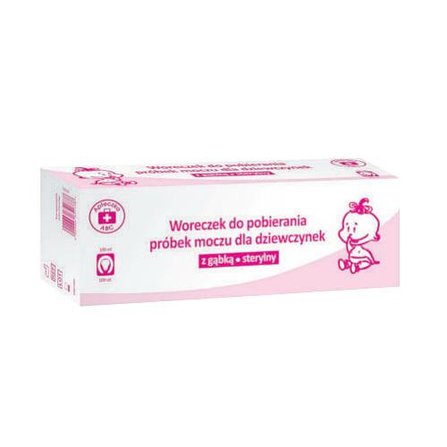  Urinska vrečka za deklice, 100 ml (ABC First Aid Kit)