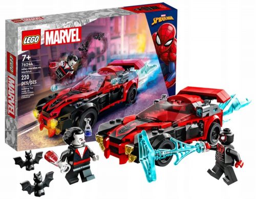  LEGO Super Heroes 76244 Miles Morales proti Morbiusu