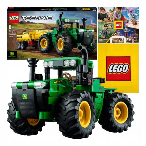  LEGO Technic Traktor John Deere 9620R 4WD 42136 + 2 druga izdelka