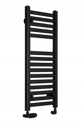  Vodni kopalniški radiator Heat & Style 291 W 400 x 800 mm črn