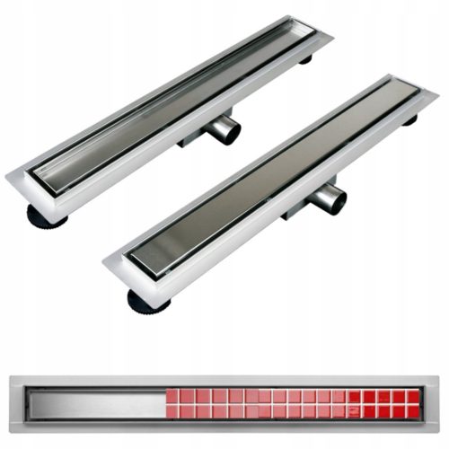 Balneo Duplex Next Inox linearni odtok 60 cm