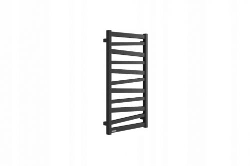  Odličen vodni kopalniški radiator 444 W 500 x 945 mm črn