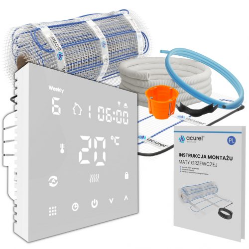  LCD termostat regulator grelne preproge 2,5 m2 Set