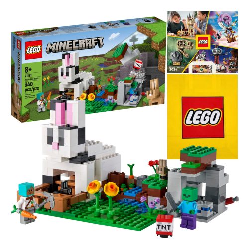  LEGO Minecraft 21181 Zajčja farma + 2 druga izdelka