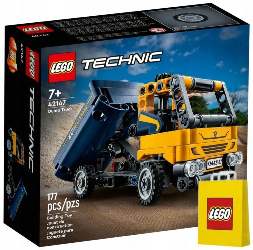  LEGO Technic Tovornjak prekucnik 42147 + LEGO papirnata vrečka 001-2021-2022-2023-2024