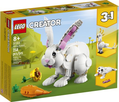  LEGO Creator 3 v 1 31133 Beli zajec